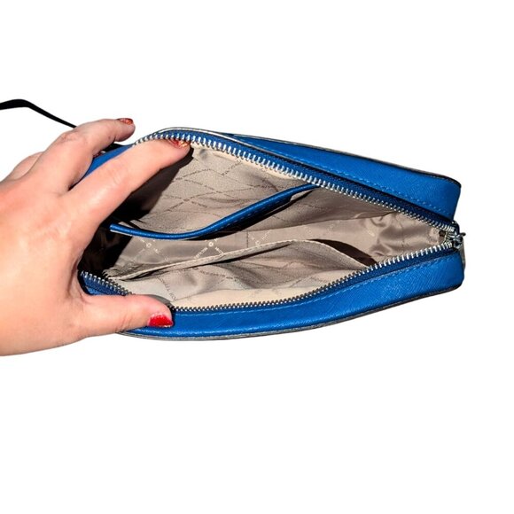 Michael Kors Jet Set Large East West Crossbody bag - Grecian Blue - Picture 4 of 5